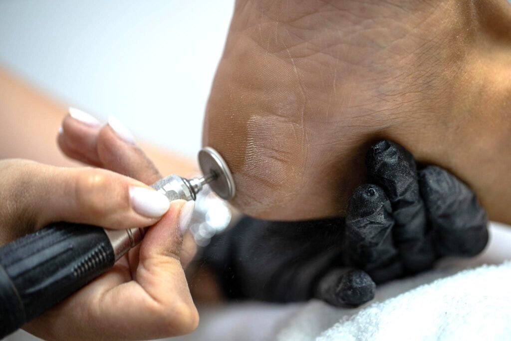 Dry pedicure near me